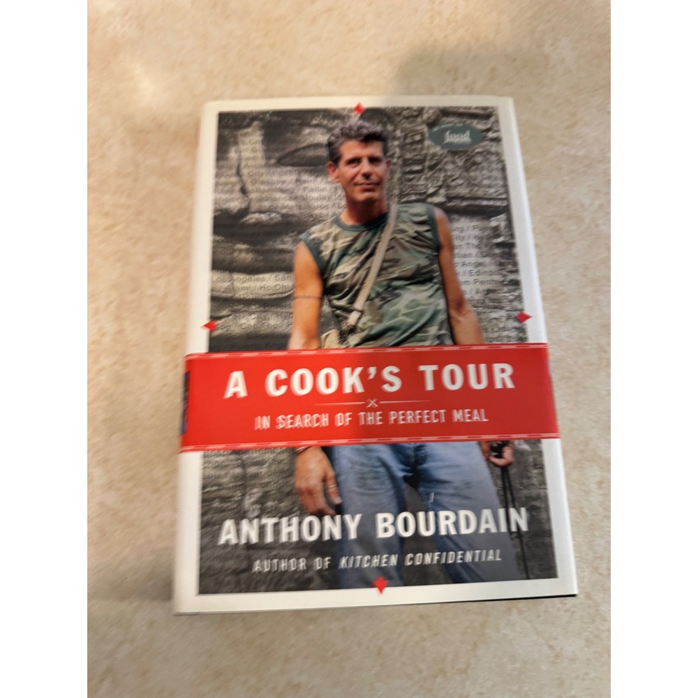 Anthony Bourdain A Cook's Tour First Edition Hardcover 2001 Bloomsbury Book